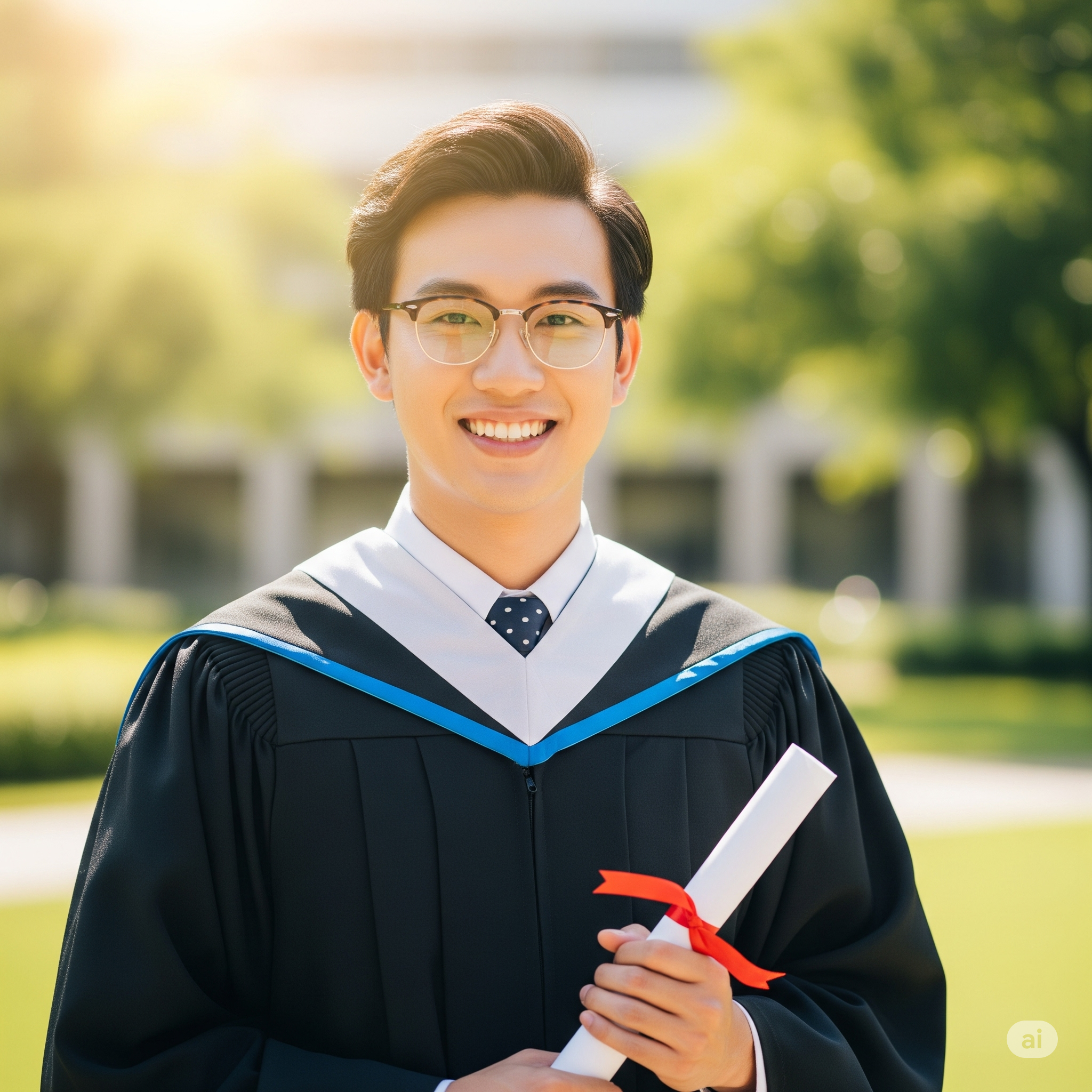 Successful student Rohan Kumar